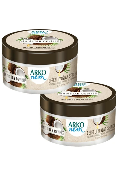 ARKO Nem Krem Hindistan Cevizi Yağı 250 ml 2 Adet ürün görseli 1
