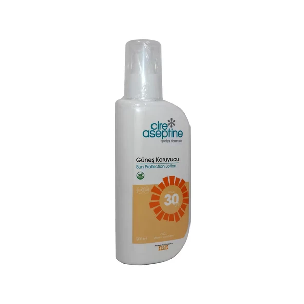 Cire Aseptine 200 ml 30 Faktör Güneş Losyonu ürün görseli 1