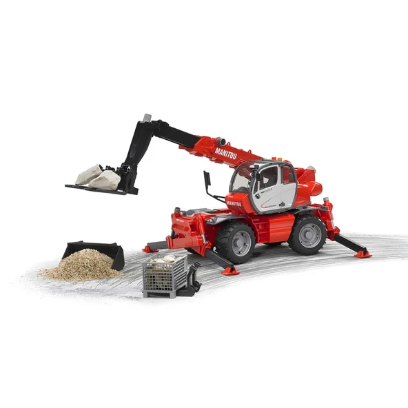 Manitou Mrt 2150 Teleskopik Forklift BR02129 - Resim 5