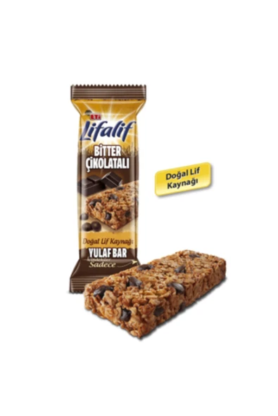 MyClean Lifalif Bitter Çikolatalı Yulaf Bar 35 G ( 10 ADET ) ürün görseli 1