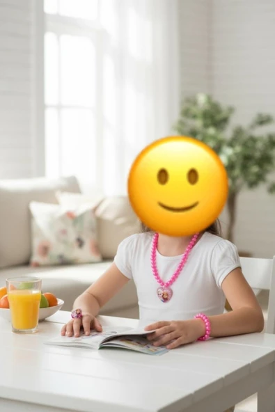 fresh in city Barbie İncili Kolye, Yüzük, Bileklik Takım ve Tırnak Bakım Seti ürün görseli 1