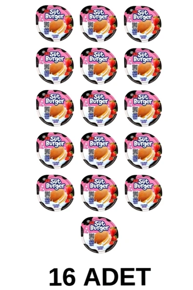 Eti süt burger çilekli 16 adet eti milk burger strawberry 16 prc sutburger ürün görseli 1