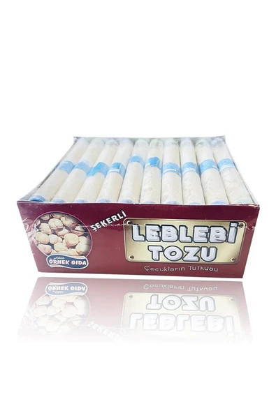 NEWBRENDHOME Nostaljik Leblebi Tozu 80'li Ve 90'lı Yılların Efsanevisi Leblebi Tozu.(40 ADET TÜP) Tam Paket ürün görseli 1