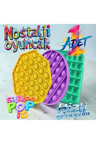 MyClean Popit Karışık Desen Renkler ürün görseli 1