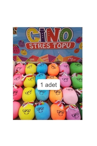 Cino Oyuncağı 4 Farklı Renk Stres Topu Türk Squishy Oyun Hamuru ürün görseli 1