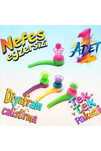 MyClean Saksafon Top Üfleme Oyunu 1 Adet ürün görseli 1