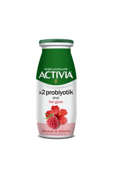 Activia x2 Probiyotik İğne Ahududu & Hibiskus 80 Ml ürün görseli 1