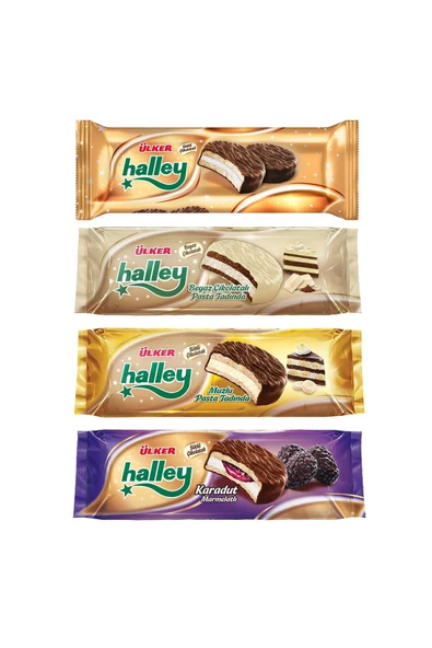 Ülker Halley 4 lü Karma Paket ürün görseli 1