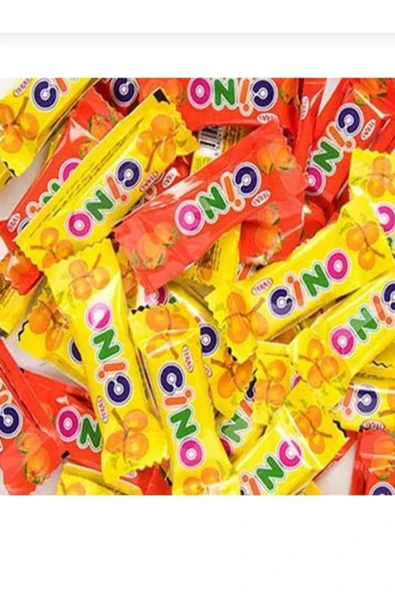 paraply 10 Adet Nostalji Mini Karışık Cino Portakallı Kayısılı ürün görseli 1