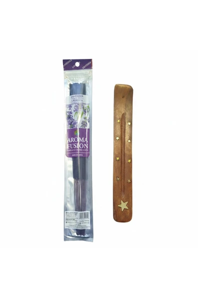 Darshan LAVANTA AROMALI 30 CM DOĞAL TÜTSÜ VE TÜTSÜ KIZAĞI 15 ÇUBUK ürün görseli 1