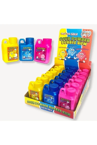 candyking Sour Powder Bubble Gum Ekşili Toz Sakız X 3 Adet ürün görseli 1