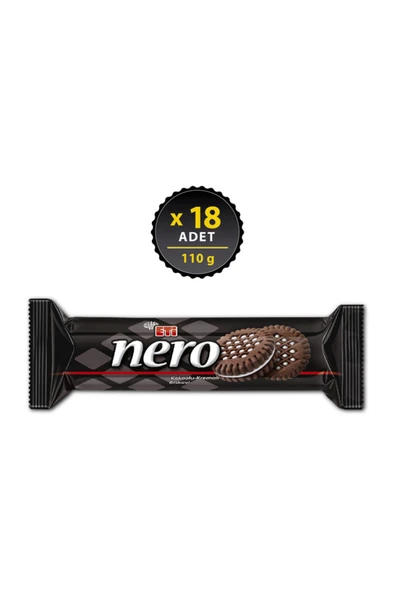 MyClean Eti Nero Kakaolu Bisküvi 110 g x 18 Adet ürün görseli 1