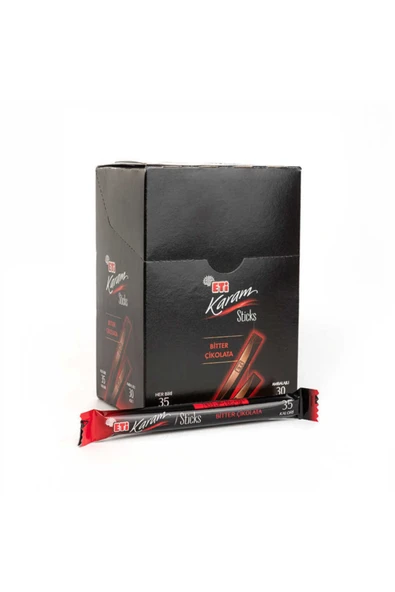 Eti Karam Sticks Bitter Çikolata 7 gr x 30 Adet ürün görseli 1