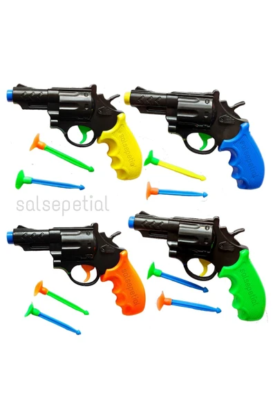 OYUNCAKCIMTOYS Vakumlu Ok Atan Tabanca Oyuncak 1 Ad. ürün görseli 1