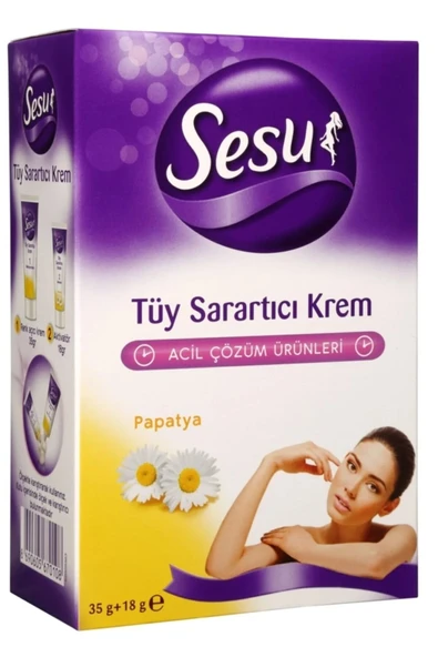 Sesu Tüy Sarartıcı Krem 35 Ml ürün görseli 1
