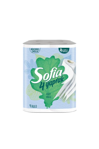 Sofia 3 Yaprak Kağıt Havlu 4lü - Resim 2