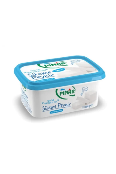 Pınar Süzme Peynir Yarım Yağlı Daha Az Tuzlu 500 G ürün görseli 1