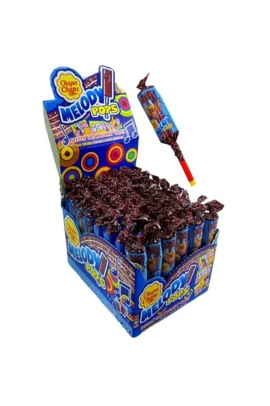 Chupa Chups Melody Pops Cola*yeni Düdüklü Şeker X 48 Adet ürün görseli 1