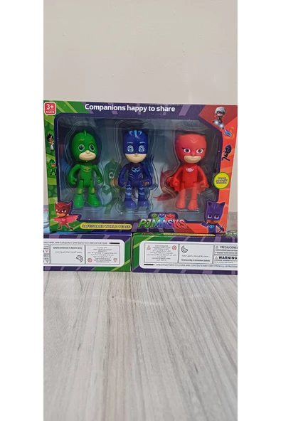 PJMASKS 3 Lü Figür Set ürün görseli 1