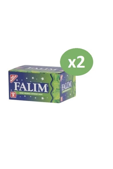 Falım Tekli Nane Aromalı Sakız 100 Adet 2 Kutu ürün görseli 1