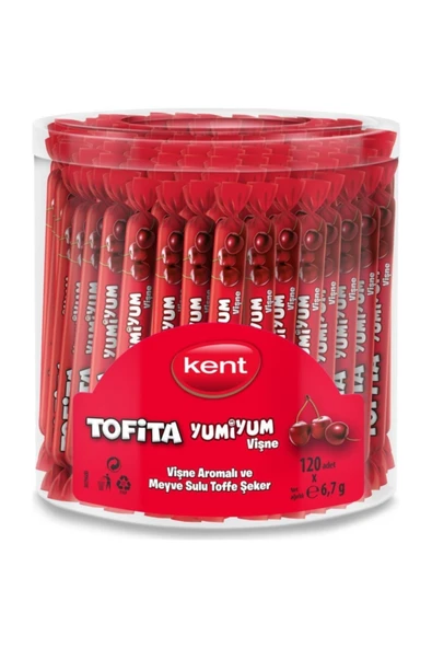 KENT Olips Tofita Yumiyum Vişne 120'li Kutu Vışnelı Yumıyum ürün görseli 1