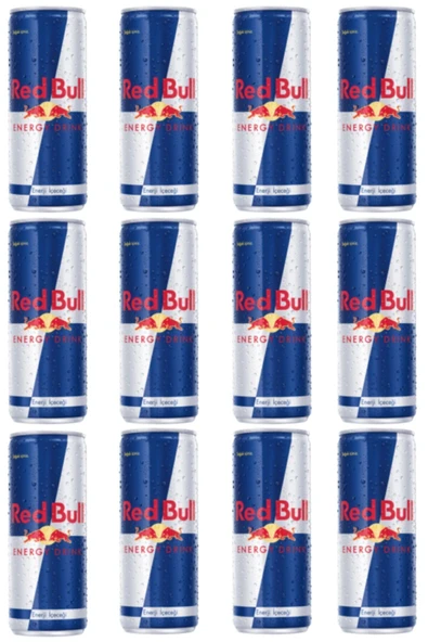 Red Bull ENERJİ İÇECEĞİ 473 ML 12 ADET ürün görseli 1