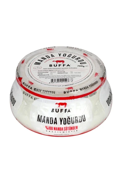 Buffa Tam Yağlı Kaymaklı Manda Yoğurdu 600 G ürün görseli 1