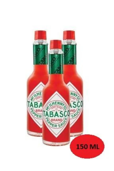 Tabasco Acı Biber Sosu 150 ml X 3 Adet ürün görseli 1