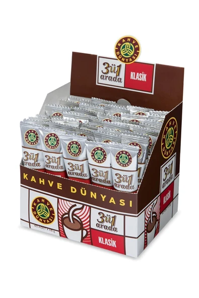 Kahve Dünyası 3ü 1 Arada Klasik 40lı Paket ürün görseli 1