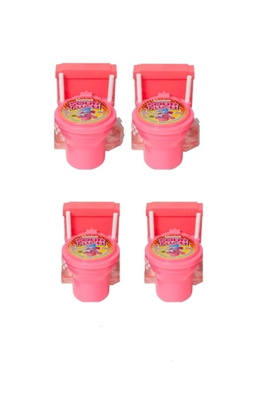Unibon Sour Flush Klozet Şeker Çilekli Pembe 39 gr 4 Adet ürün görseli 1