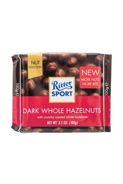 Ritter Sport Dark Whole Hazelnut 10 G ürün görseli 1