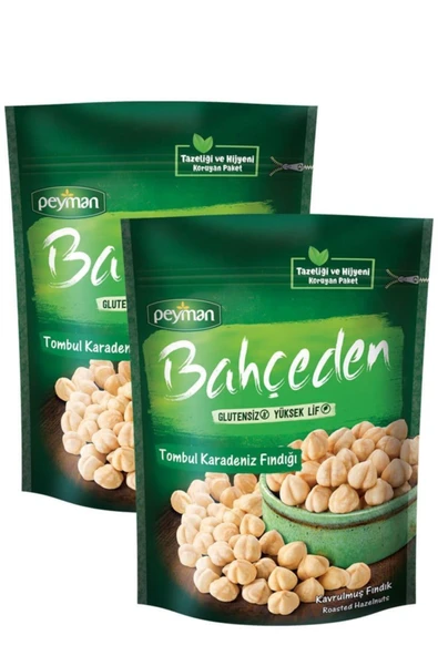 Peyman Bahçeden Kavrulmuş Tombul Karadeniz Fındığı 160 Gr X 2 Adet ürün görseli 1