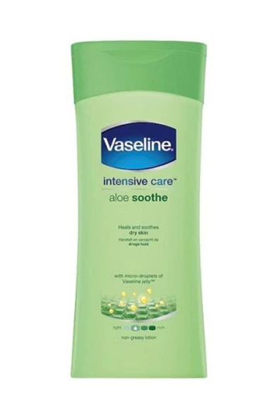 Vaseline Aloe Vera Ferahlığı Vücut Losyonu 200 Ml - Vazelin Yoğun Bakım ürün görseli 1