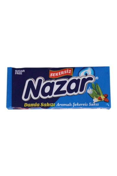 Nazar Damla Aromalı Sakız 5'li 20'li Paket ürün görseli 1