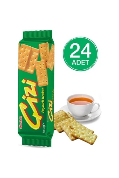 Ülker Çizi Zeytinyağlı Kraker 70 Gr * 24 Adet ürün görseli 1