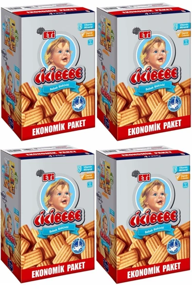 Eti Cicibebe 1 Kg Kutu*4 Lü ürün görseli 1