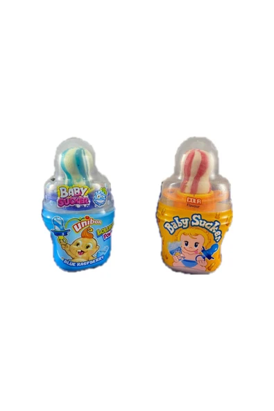 Unibon Lolipop Baby Ikili Emzik Şeker ürün görseli 1