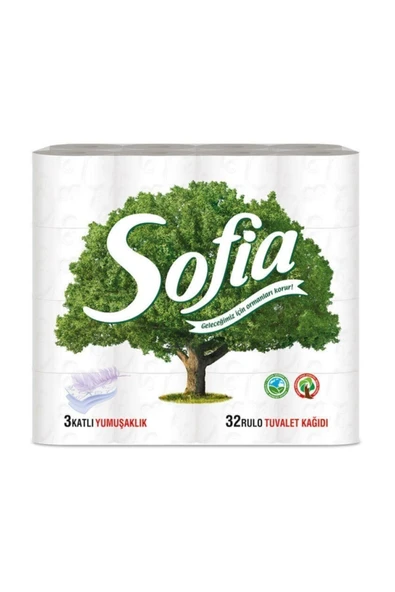 Sofia J-60 Sofıa 500838 32'li 3 Katlı Tuvalet Kağıdı ürün görseli 1
