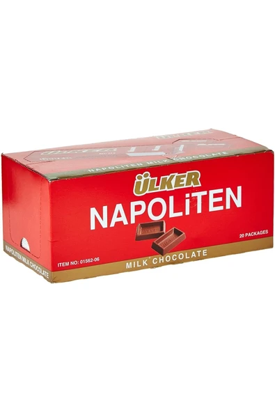 Ülker Napoliten Çekmeceli Çikolata 33gr X 20 Pk ürün görseli 1