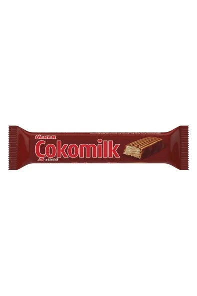 Ülker ÇOKOMİLK - Sütlü Çikolata Kaplamalı Nuga Bar - 24 gram - 24 Adet ürün görseli 1