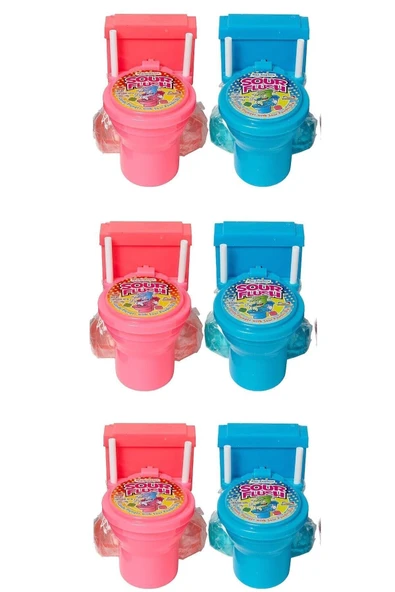 Unibon Sour Flush Klozet Şeker Çilekli Ve Ahududulu 39 G 6 Adet ürün görseli 1