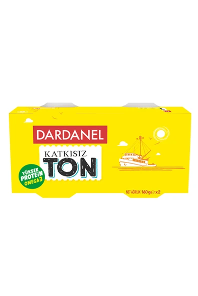 Dardanel Ekonomik Ton Balığı 160gx2 3 Adet ürün görseli 1