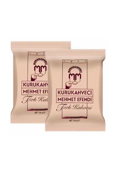 Mehmet Efendi Kurukahveci Türk Kahvesi 100 gr 2 Adet ürün görseli 1