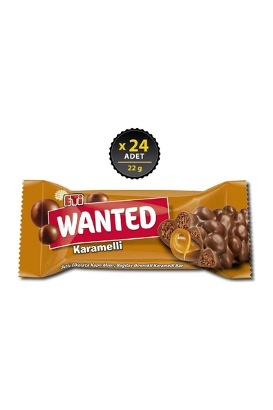 Eti Wanted Karamelli (24 Adet) ürün görseli 1