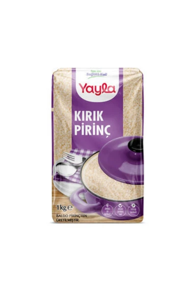 Yayla Kırık Pirinç 1 Kg ( 4 Adet ) ürün görseli 1
