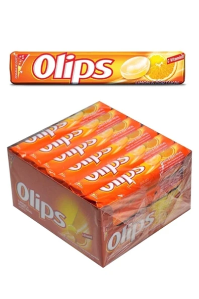 Olips Stick Şeker Portakal & Limon Aromalı 28gr 24 Adet ürün görseli 1