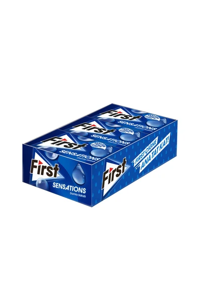 First Sensations Damla Sakızı Aromalı Sakız 27 gr - 12 Adet ürün görseli 1