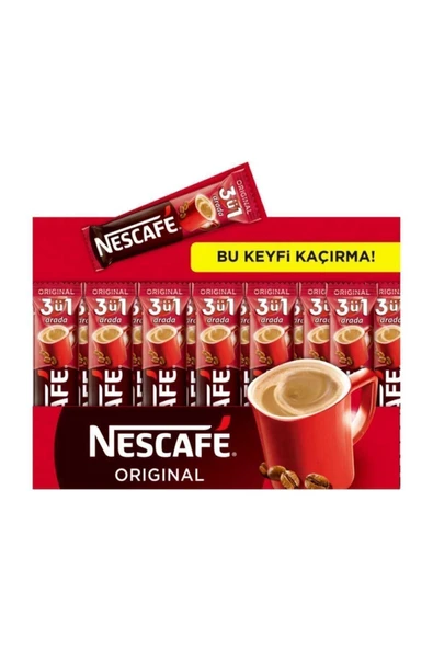 Nescafe 3'ü 1 Arada 18 Gr X 48 ürün görseli 1