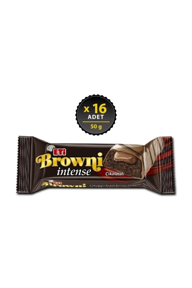 Eti Browni İntense Çikolatalı Kek 50 g x 16 Adet ürün görseli 1