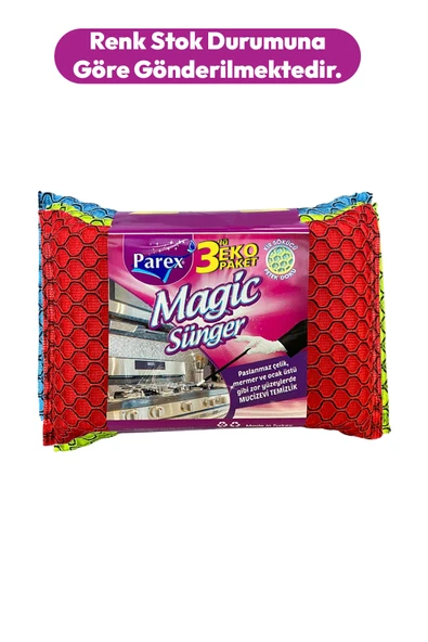 Parex Magic Sünger  Paket 6 Lı - Resim 3